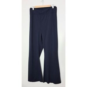 Studio Park x Kerstin Lindquist Pants Women's Size 5X Flare Legging Navy Preown